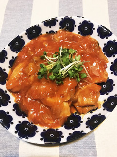 鶏肉のチリソース煮-レシピのメイン写真