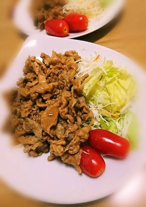 洗い物はフライパンだけ✨生姜焼き✨-レシピのメイン写真