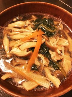 きのこたっぷり汁-レシピのメイン写真