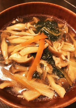 きのこたっぷり汁-レシピのメイン写真