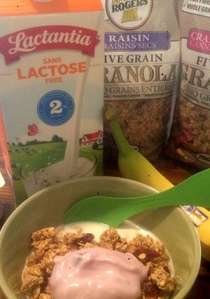 グラノーラの朝食を効率よく摂ろう♪-レシピのメイン写真