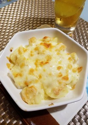 簡単！じゃが明太もちチーズ焼き-レシピのメイン写真