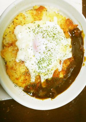 温めてる間に！焼きカレー風簡単アレンジ-レシピのメイン写真