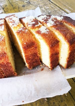 小メスティンで粉チーズケーキ-レシピのメイン写真