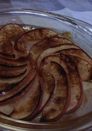 菓：”りんご焼きました。”-レシピのメイン写真