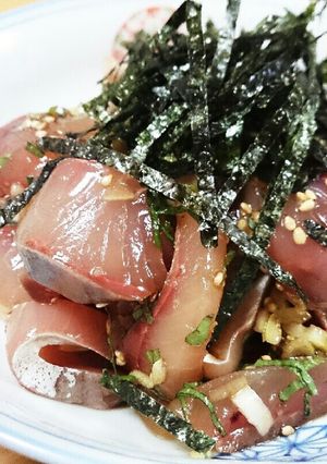 いなだのごま和え♪ごまさば風-レシピのメイン写真