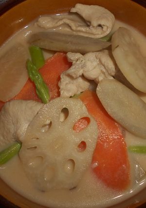 根菜の豆乳味噌スープ-レシピのメイン写真