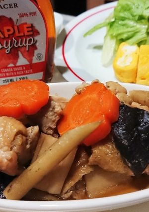 彼に好評♥️メープルこく煮-レシピのメイン写真