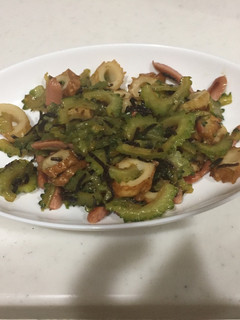 ゴーヤー昆布チャンプルー-レシピのメイン写真