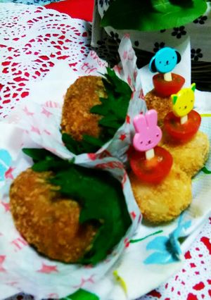 ☆おにぎりフライ(大葉味噌入り)カリ旨！-レシピのメイン写真