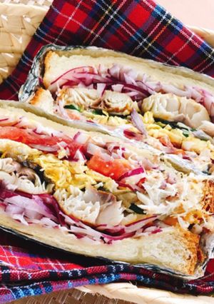 鯖サンドイッチ-レシピのメイン写真