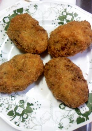 余ったカレーで♪コロッケ-レシピのメイン写真