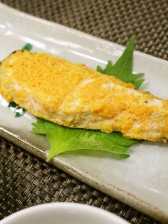 秋香る ~鮭のもみじ焼き~【保育園給食】-レシピのメイン写真