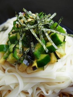 だしでさっぱりざるうどん-レシピのメイン写真