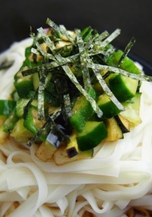 だしでさっぱりざるうどん-レシピのメイン写真