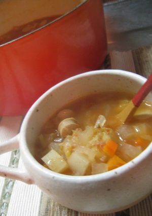 冬野菜たーっぷり☆ミネストローネ-レシピのメイン写真