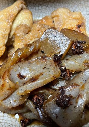 こんにゃくと薄揚げの煮物-レシピのメイン写真