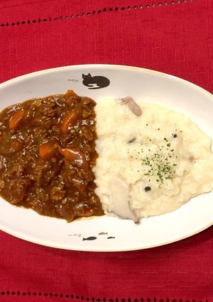 絶品！本格派チーズリゾットカレー-レシピのメイン写真
