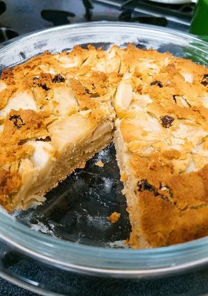 ホワイトソルガムでリンゴケーキ-レシピのメイン写真