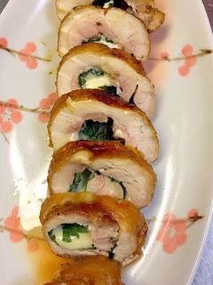簡単な鶏肉大葉チーズ巻き-レシピのメイン写真