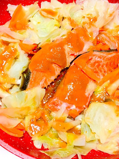 美味しく野菜!鮭のちゃんちゃん焼き❁˚-レシピのメイン写真