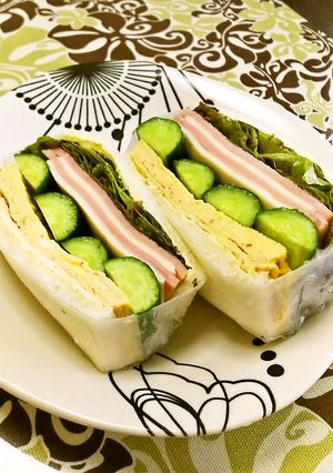 生春巻きサンドイッチ♪-レシピのメイン写真