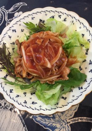簡単！冷製ポークチャップ-レシピのメイン写真