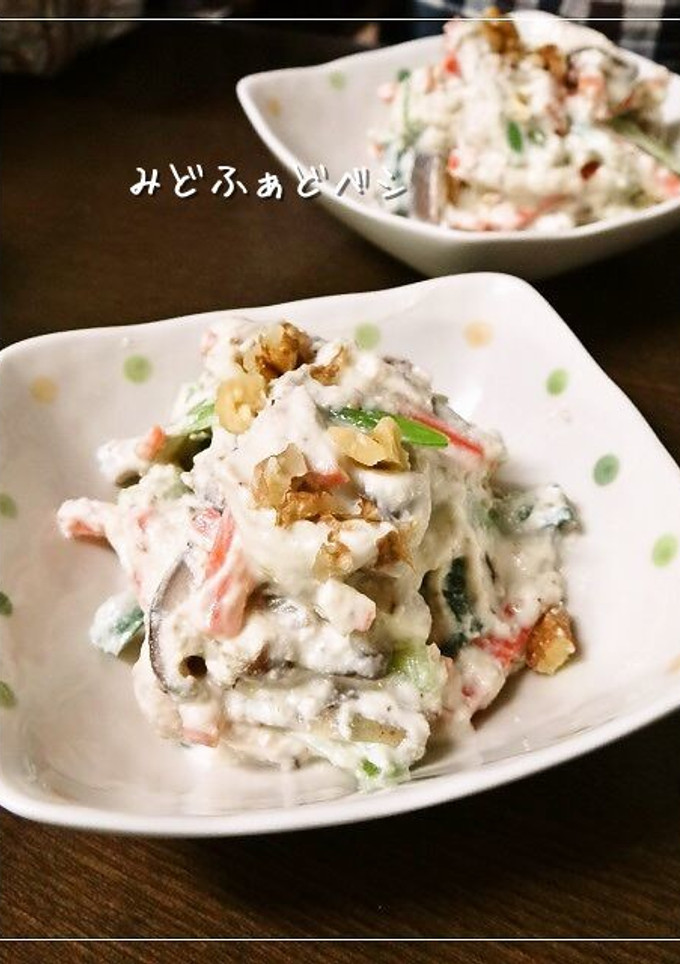 ✿胡桃とメープルシロップの白和え✿-レシピのメイン写真