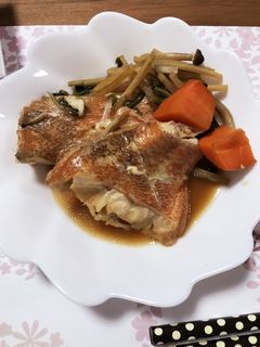 臭くない!簡単赤魚の煮付け-レシピのメイン写真