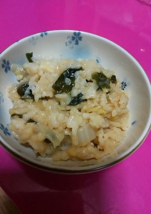 残りのご飯で味噌雑炊-レシピのメイン写真