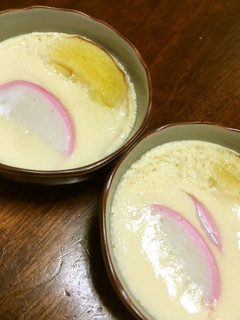 簡単☆蒲鉾と伊達巻入り茶碗蒸し-レシピのメイン写真