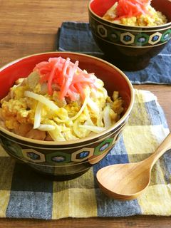 簡単☆ランチに♪夜食に♪親子丼-レシピのメイン写真