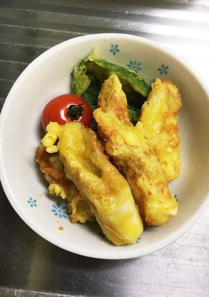 簡単節約☆お弁当でもok☆カレーちくわ。-レシピのメイン写真