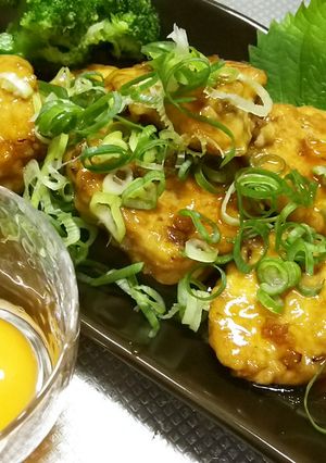 ふわとろ鶏つくね　舞茸入り-レシピのメイン写真