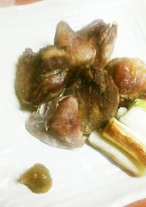 圧力鍋で下茹で!DE分厚い豚タン塩焼き♪-レシピのメイン写真
