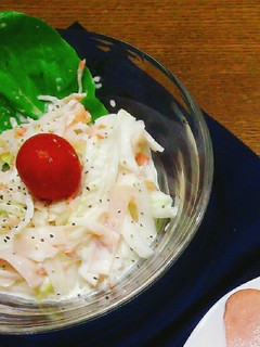 白菜の芯マヨネーズサラダ-レシピのメイン写真