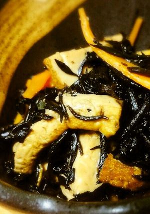 簡単！お弁当◎厚揚げとひじきの炒め煮-レシピのメイン写真