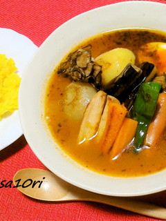 スープカリーの匠使用!ラムスープカレー-レシピのメイン写真