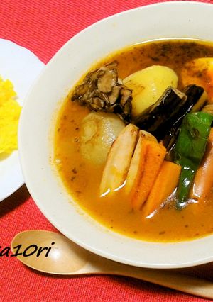 スープカリーの匠使用!ラムスープカレー-レシピのメイン写真