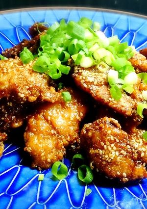 ワラサのゴマ味噌炒め-レシピのメイン写真