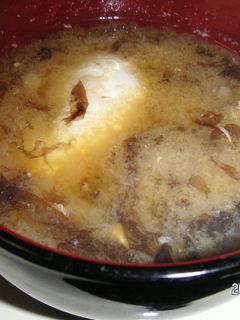 みぞれ卵のお味噌汁-レシピのメイン写真