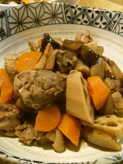 鶏ごぼう-レシピのメイン写真