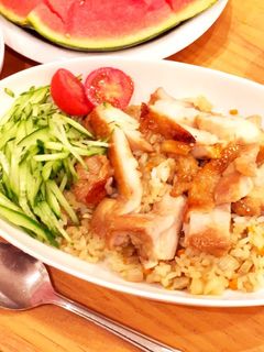 メープル風味の鶏ごぼう混ぜご飯-レシピのメイン写真