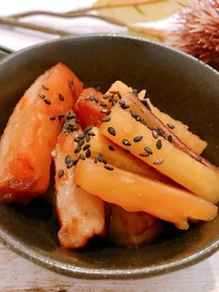 常備菜☆さつまいもとさつま揚げの炒め煮-レシピのメイン写真