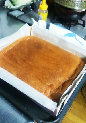 箱で長崎カステラ本物に近いゆりさん風-レシピのメイン写真