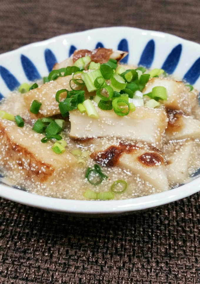 簡単☆ちくわと厚揚げの明太子あんかけ-レシピのメイン写真