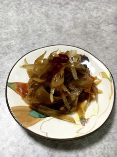 きんぴらごぼう-レシピのメイン写真