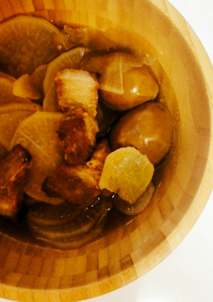 ☆超簡単10分☆大根と煮卵と焼豚の煮物☆-レシピのメイン写真