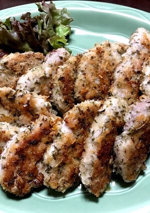 簡単♪豚ヒレ肉の香りパン粉焼き-レシピのメイン写真