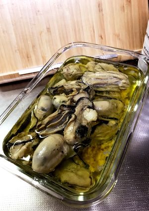 簡単 牡蠣のガーリックオイル漬け-レシピのメイン写真